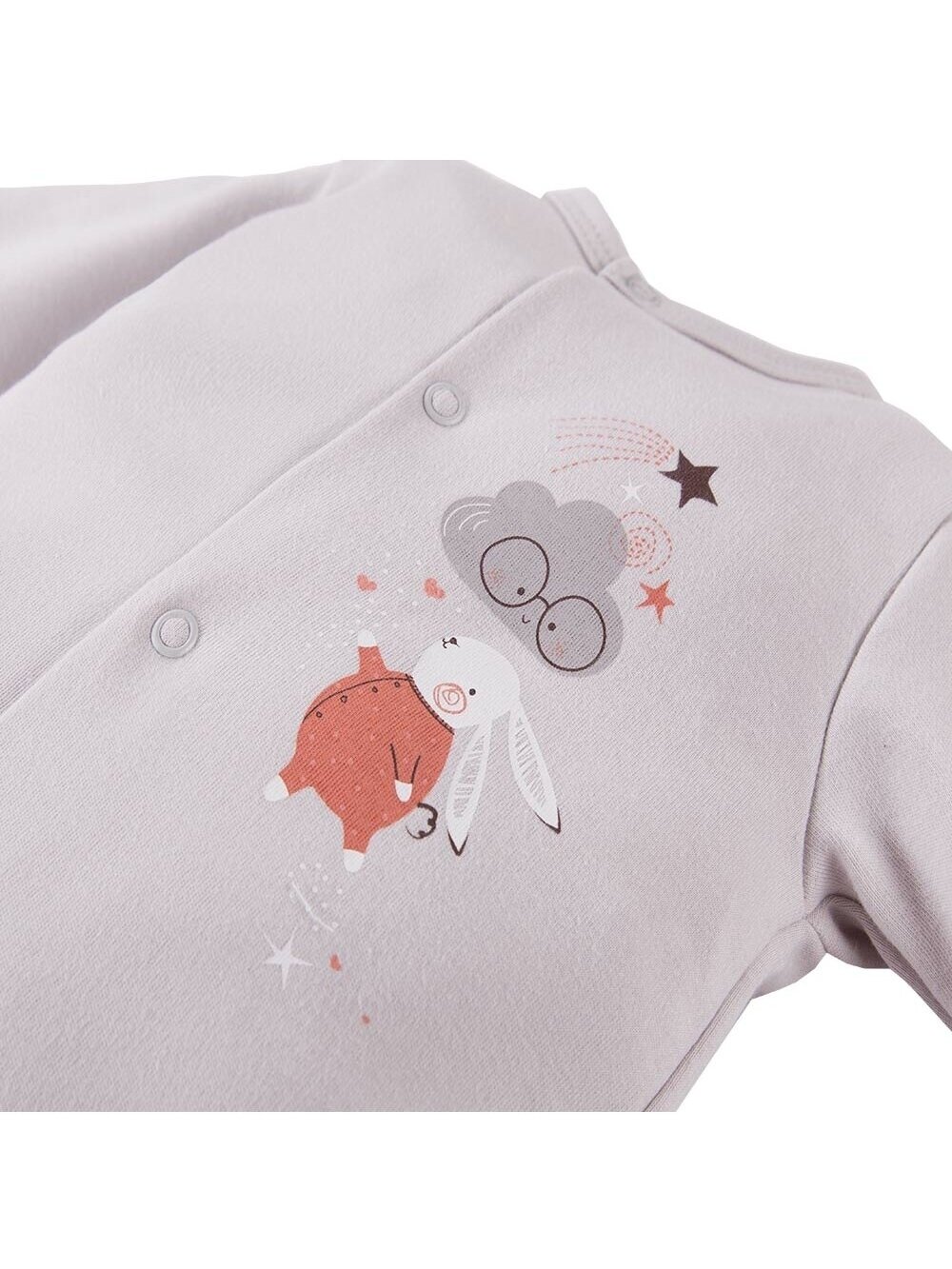 4-Piece Baby Layette Set MELLOW, EEVI, Gray 3 4-Piece Baby Layette Set MELLOW, EEVI, Gray 3