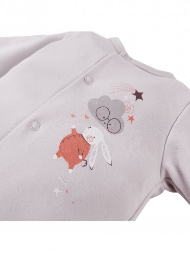 4-Piece Baby Layette Set MELLOW, EEVI, Gray 3 4-Piece Baby Layette Set MELLOW, EEVI, Gray 3