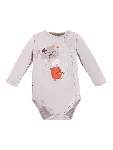 4-Piece Baby Layette Set MELLOW, EEVI, Gray 4 4-Piece Baby Layette Set MELLOW, EEVI, Gray 4