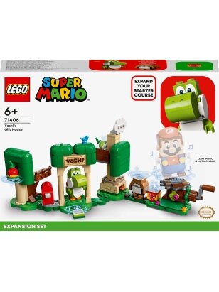 71406 LEGO® Super Mario Yoshi dovanų namelio papildomas rinkinys
