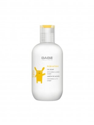 BABĒ oil cleanser for dry, atopic skin of babies and children PEDIATRIC, 200 ml