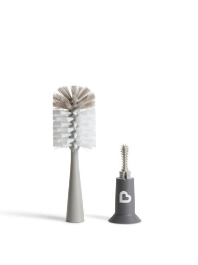 MUNCHKIN bottle brush 2in1, (Gray or green) 3 MUNCHKIN bottle brush 2in1, (Gray or green) 3