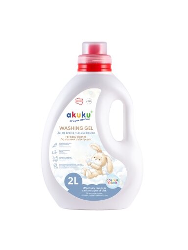Akuku skystasis vaikų drabužių skalbiklis 2l A0732