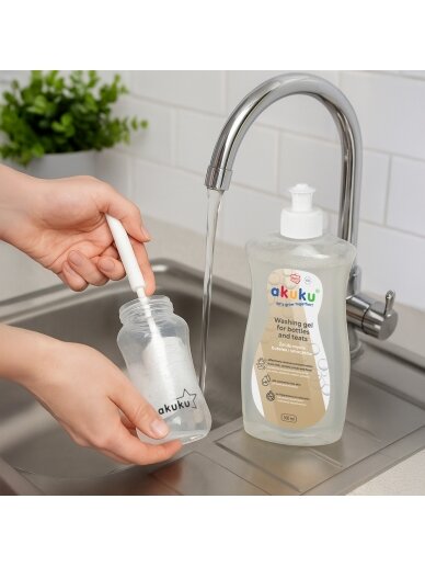 Akuku čiulptukų ir buteliukų plovimo skystis 500ml A0712 2 Akuku čiulptukų ir buteliukų plovimo skystis 500ml A0712 2