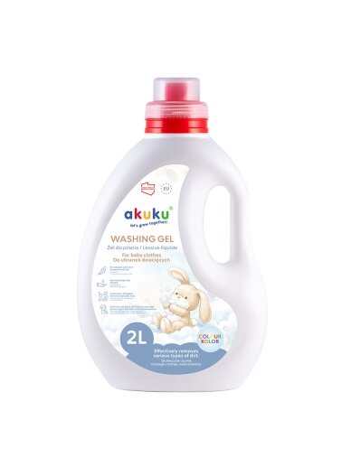 Akuku skystasis vaikų drabužių skalbiklis 2l A0732