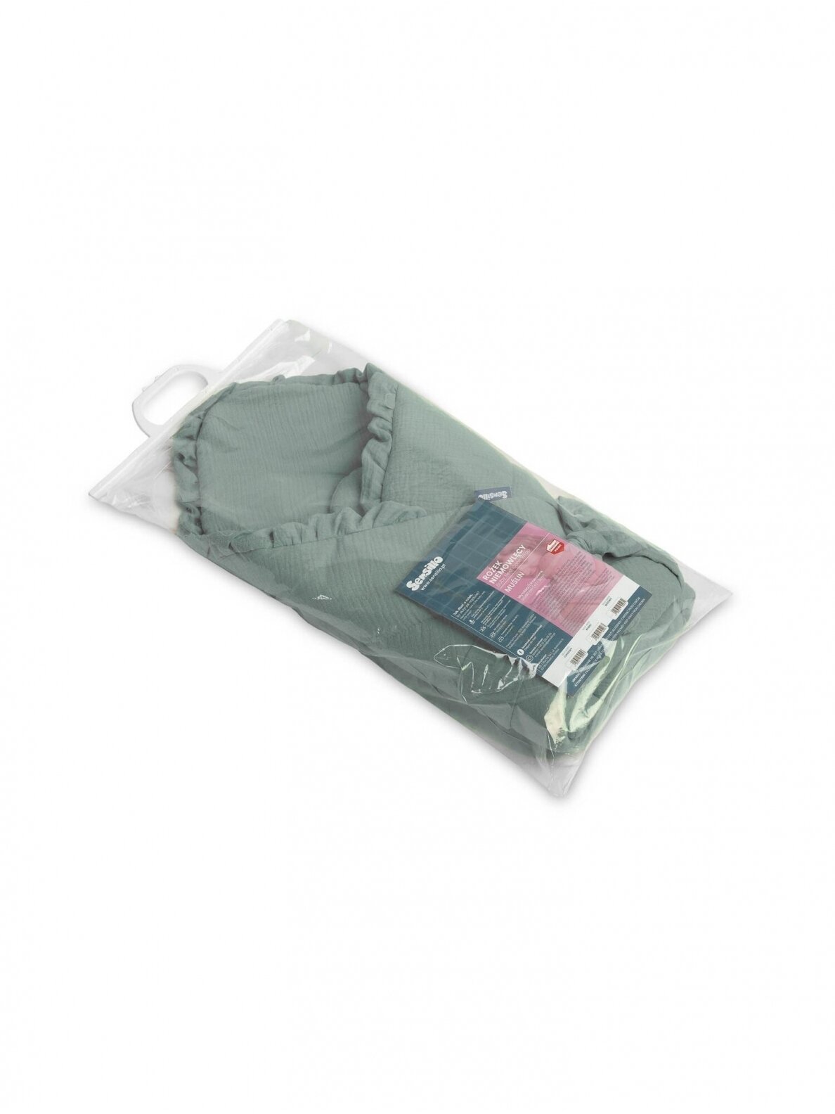 Baby muslin envelope 90x90, Sensillo (Green) 5 Baby muslin envelope 90x90, Sensillo (Green) 5