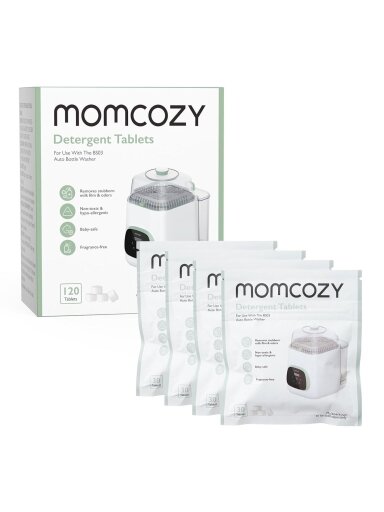 MOMCOZY bottle washer KLEANPAL PRO washing tablets, 120 pcs.