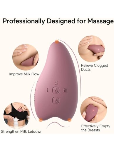 Electric breast massager, Momcozy (pink) 1
