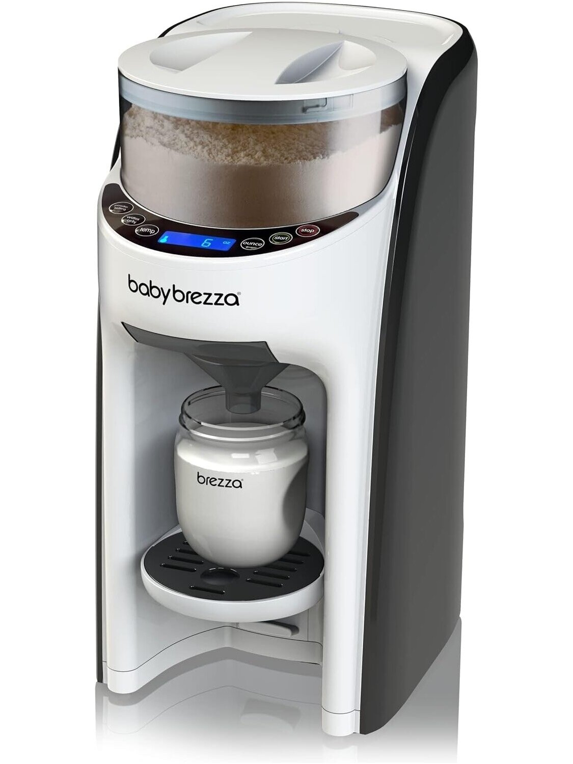 Baby brezza Formula pro advanced milk formula preparation machine, Black/White Baby brezza Formula pro advanced milk formula preparation machine, Black/White