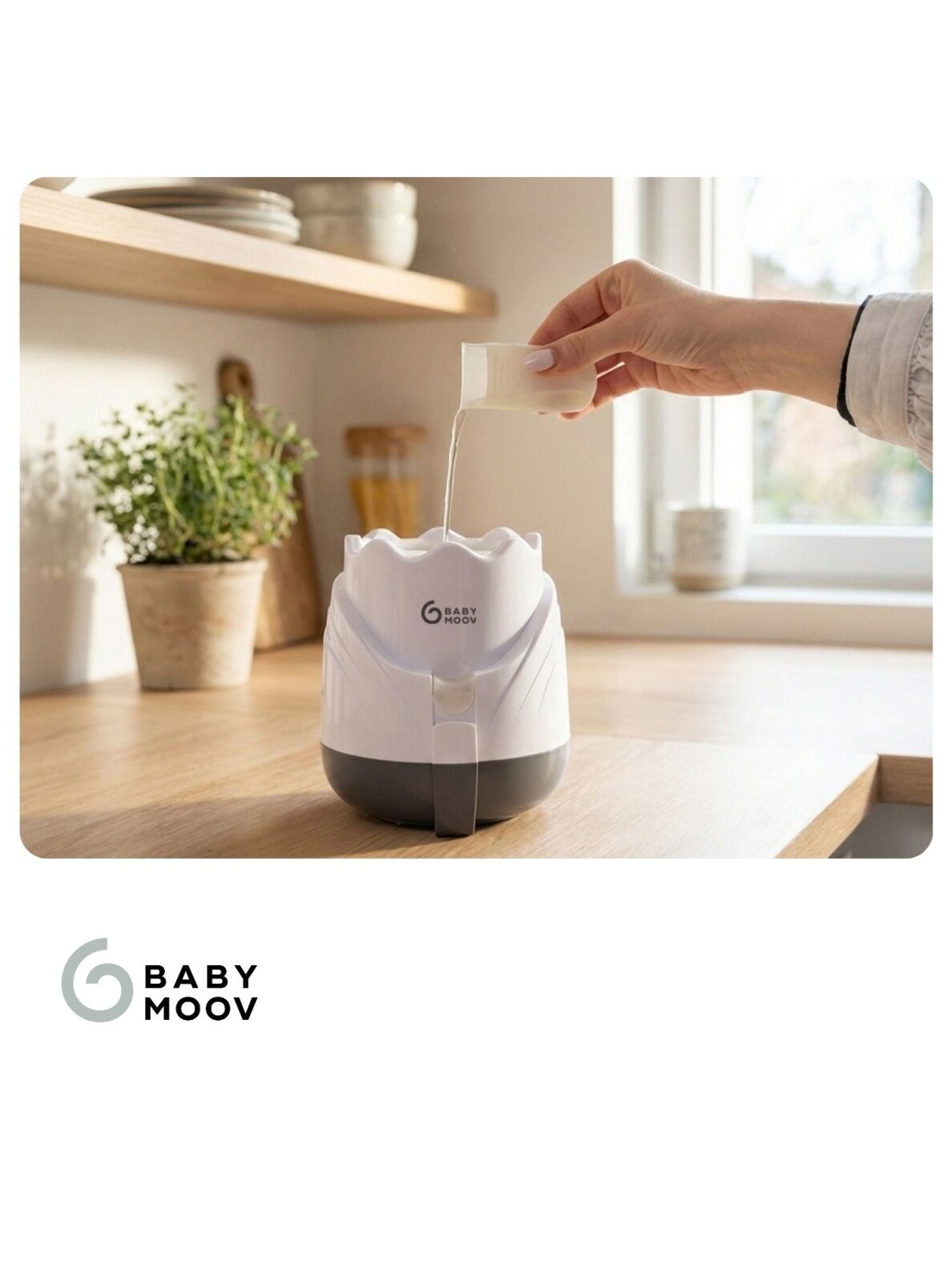Babymoov elektroninis maistelio šildytuvas Tulipe A002027 5