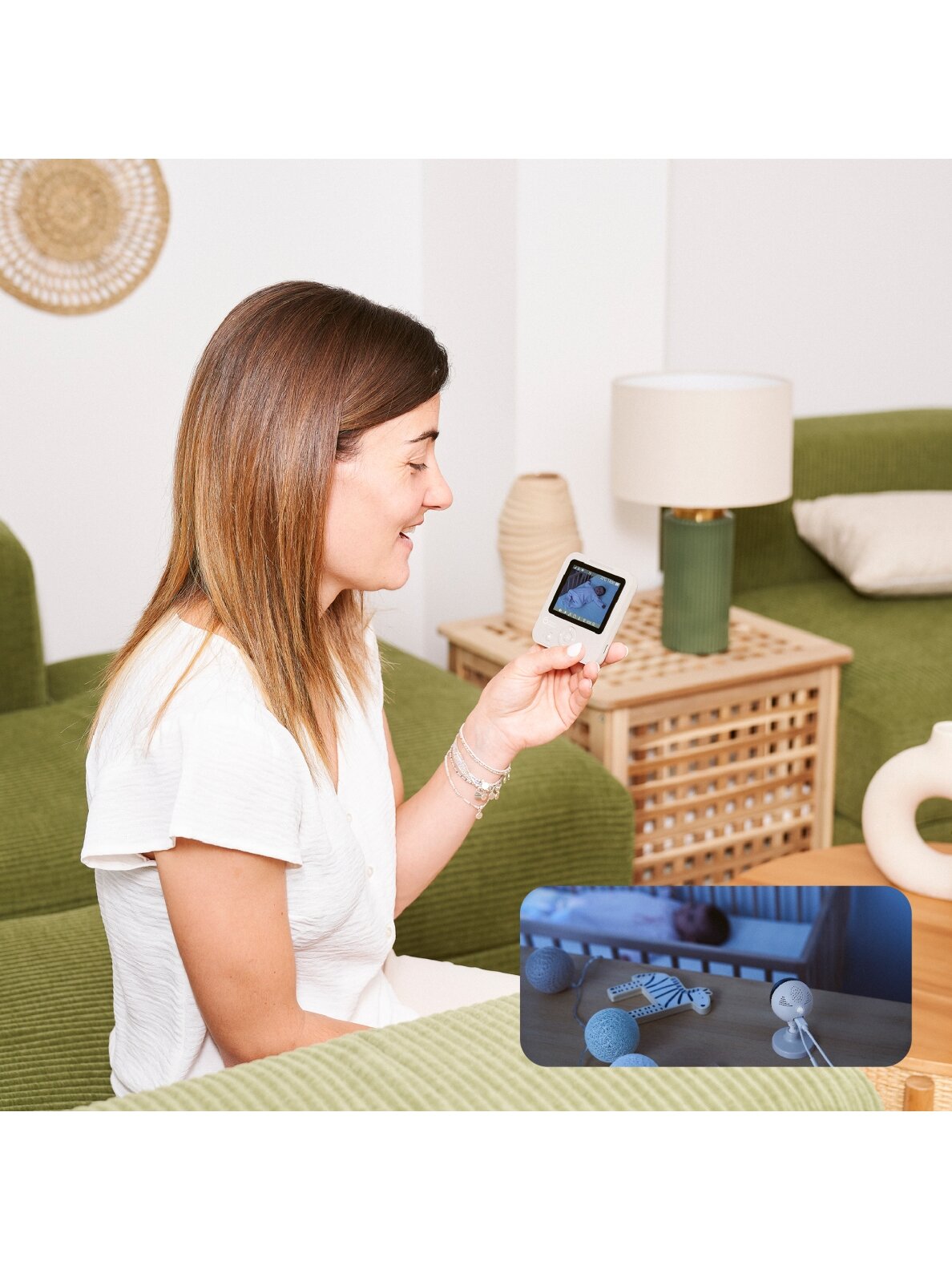 Babymoov mobili video auklė kūdikiui 2,8’’ YOO Start A014437 4