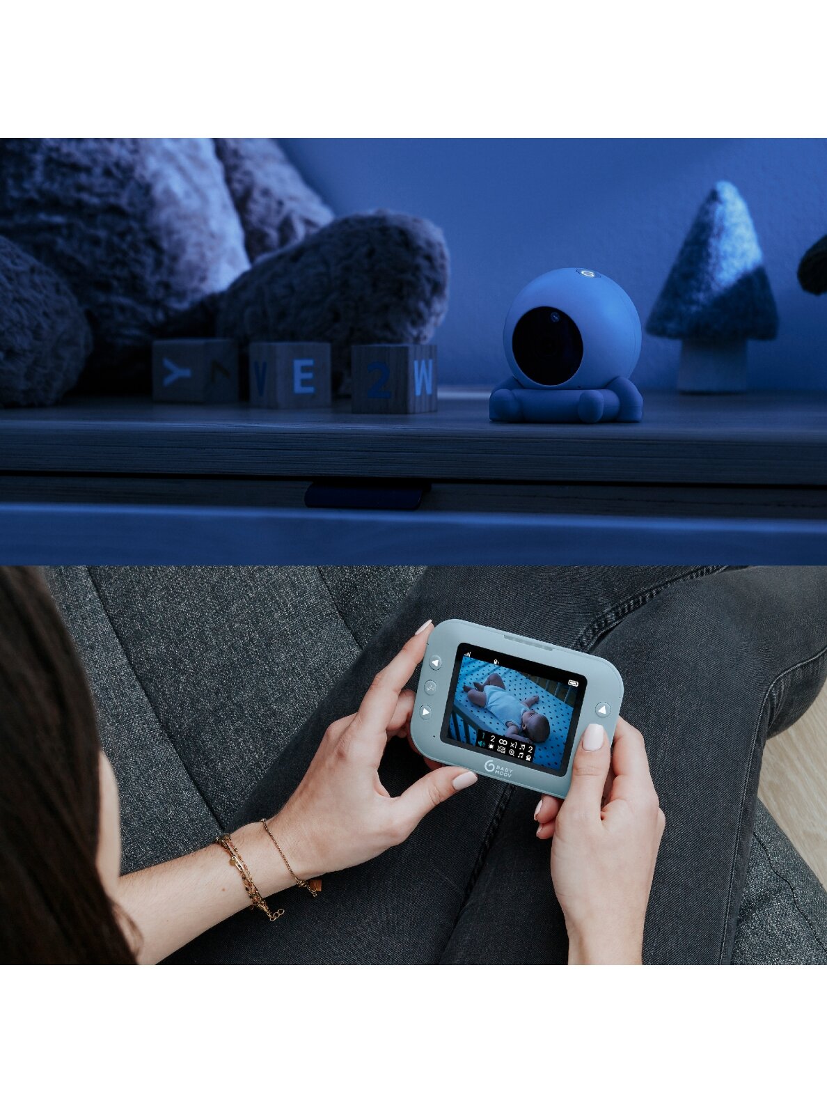 Babymoov mobili video auklė kūdikiui 3,5’’ YOO Roll A014431 3 Babymoov mobili video auklė kūdikiui 3,5’’ YOO Roll A014431 3