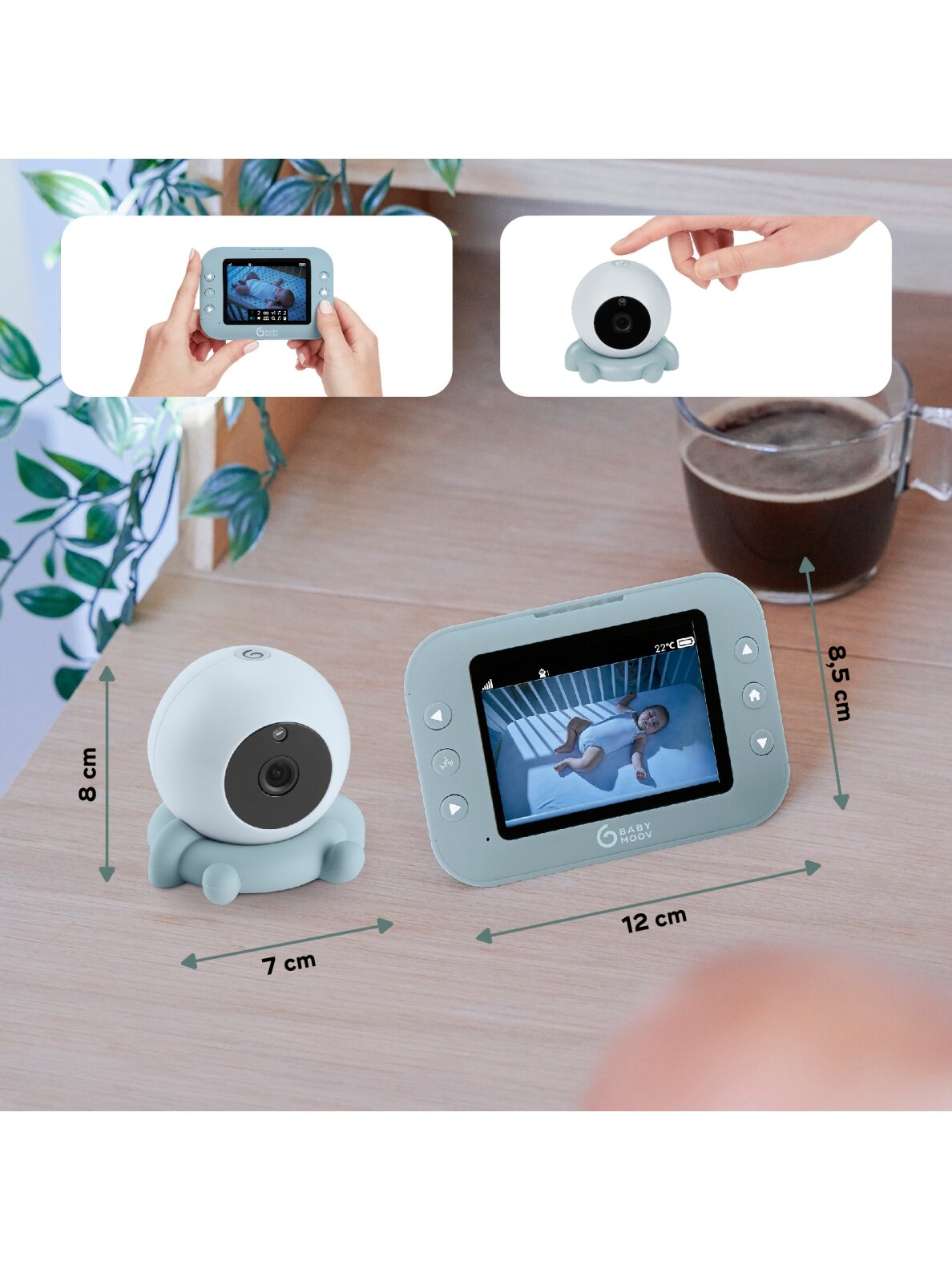 Babymoov mobili video auklė kūdikiui 3,5’’ YOO Roll A014431 4 Babymoov mobili video auklė kūdikiui 3,5’’ YOO Roll A014431 4