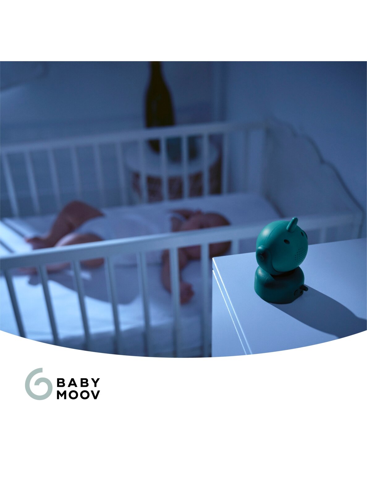 Babymoov mobili video auklė kūdikiui sukasi pasikreipia 3,2’’ YOO Twist A014425 6