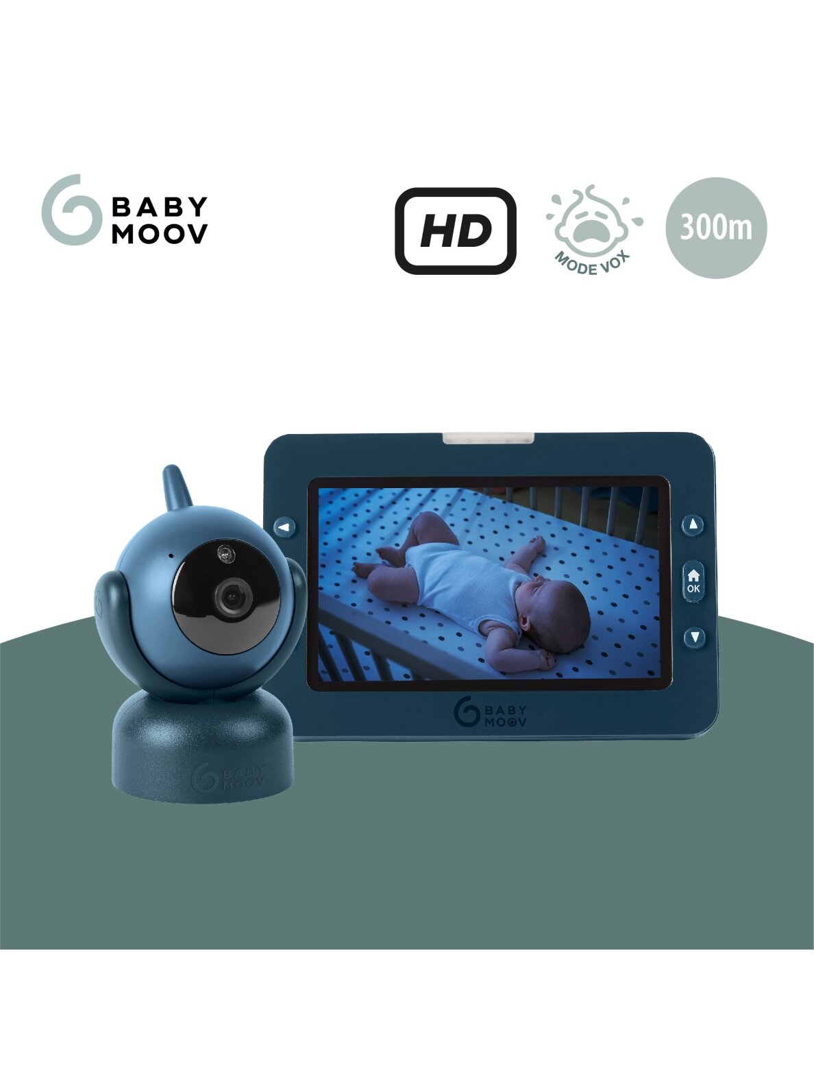 Babymoov mobili video auklė kūdikiui sukasi pasikreipia 5’’ YOO MASTER + HD A014435 1 Babymoov mobili video auklė kūdikiui sukasi pasikreipia 5’’ YOO MASTER + HD A014435 1