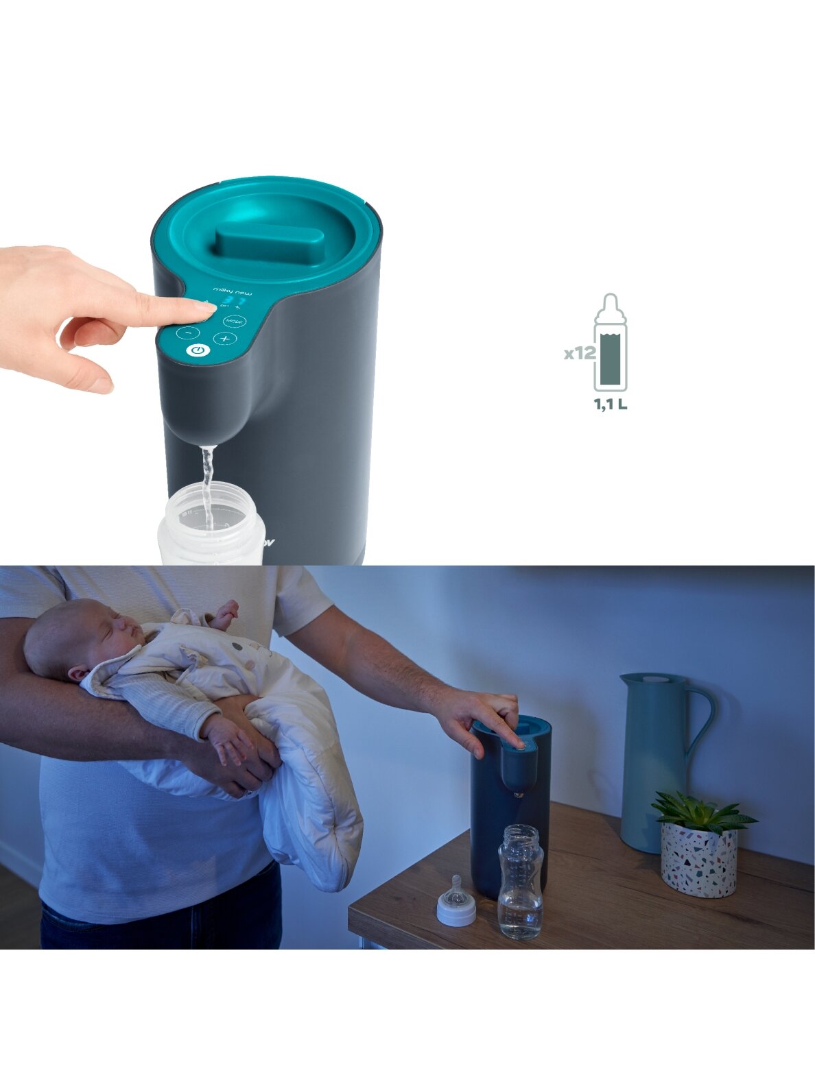 Babymoov momentinis vandens šildytuvas Milky Now A002301 2