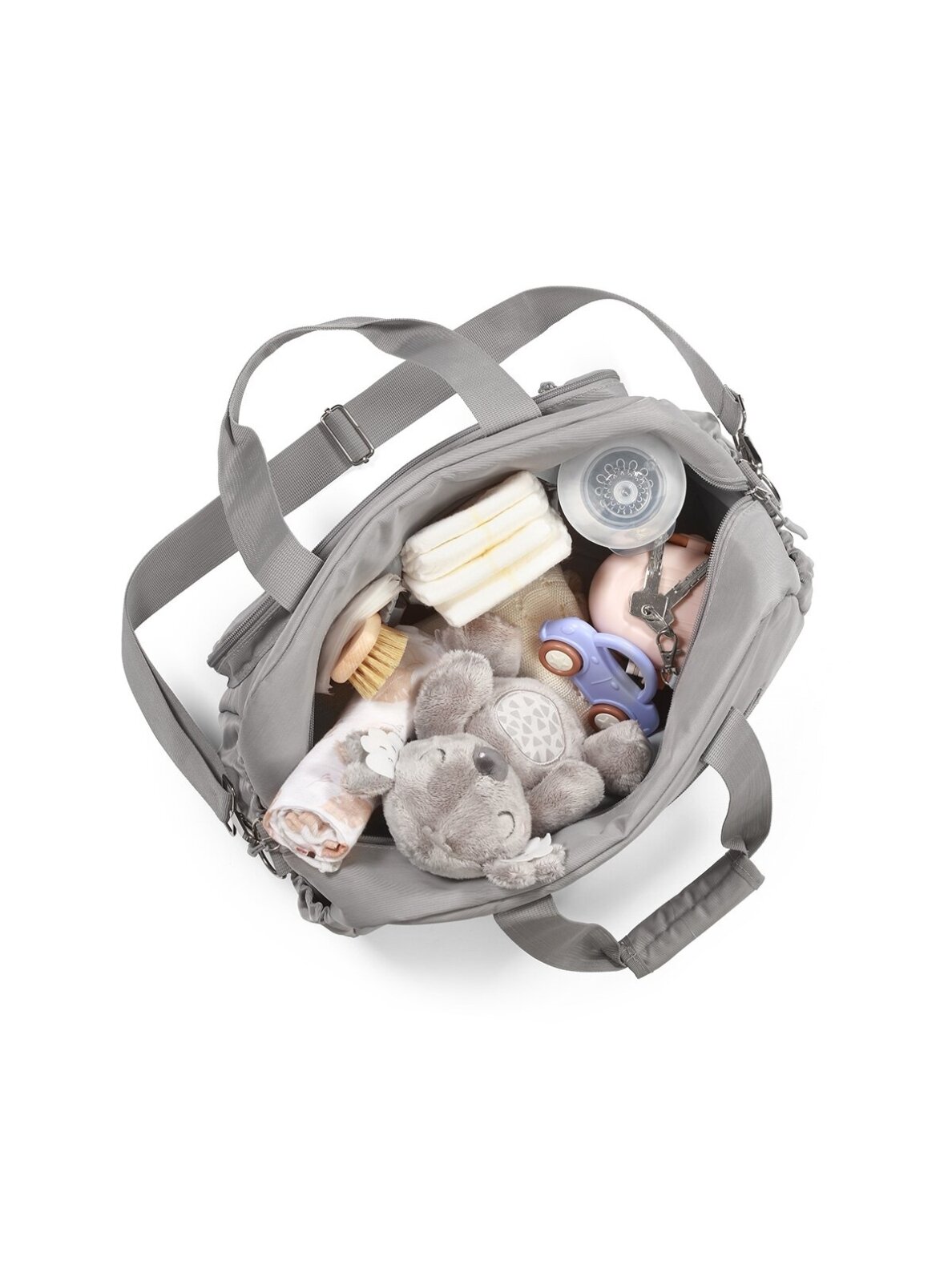 Babyono mamos rankinė kelioninė pilka 1650/02 4