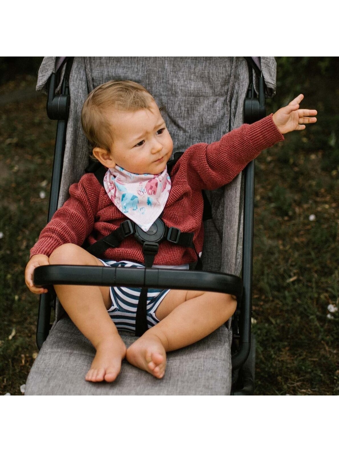 BabyOno seilinukas-šalikas 2 vnt., džiunglės, 879/14 6 BabyOno seilinukas-šalikas 2 vnt., džiunglės, 879/14 6