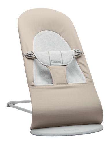 BabyBjörn gultukas BALANCE Soft Woven, Jersey, beige/grey