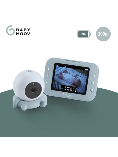 Babymoov mobili video auklė kūdikiui 3,5’’ YOO Roll A014431 Babymoov mobili video auklė kūdikiui 3,5’’ YOO Roll A014431