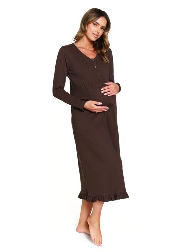 Maternity breastfeeding nightdress, DN 7318