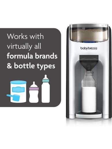 Baby brezza Formula pro advanced milk formula preparation machine, Black/White 1 Baby brezza Formula pro advanced milk formula preparation machine, Black/White 1