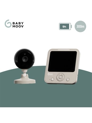 Babymoov mobili video auklė kūdikiui 2,8’’ YOO Start A014437 1