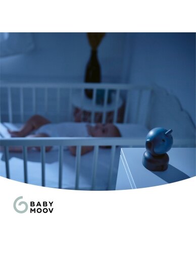 Babymoov mobili video auklė kūdikiui sukasi pasikreipia 5’’ YOO MASTER + HD A014435 6