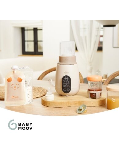 Babymoov šildytuvas sterilizatorius kūdikių buteliukams automobiliui NutriSmart+ A002034 6