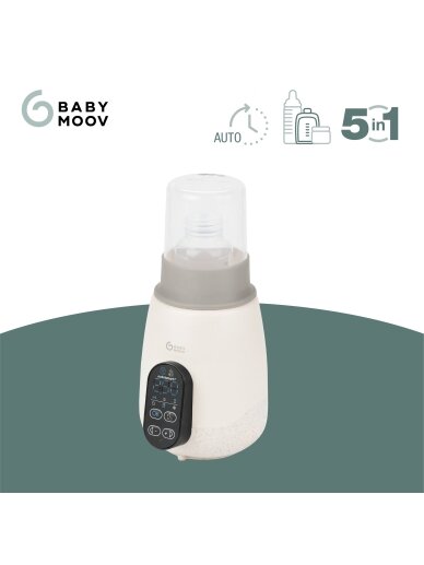 Babymoov šildytuvas sterilizatorius kūdikių buteliukams automobiliui NutriSmart+ A002034 1