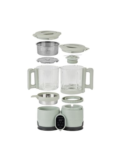 Babymoov trintuvas garintuvas Nutribaby stiklinis žalias A001138 2