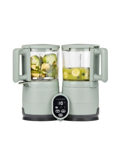 Babymoov trintuvas garintuvas Nutribaby stiklinis žalias A001138 Babymoov trintuvas garintuvas Nutribaby stiklinis žalias A001138