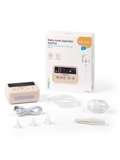 Babyono aspiratorius elektroninis kūdikiui SOFFIO 1695 3