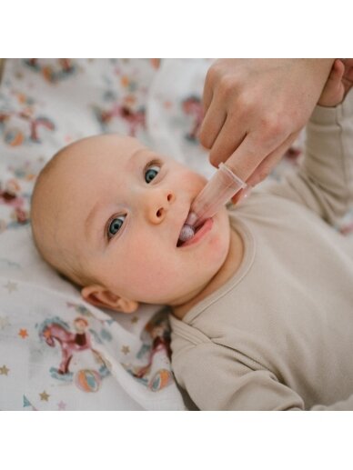 Babyono šepetėliai dantims užmaunami ant piršto 2 vnt 1545 4
