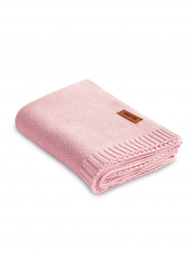Bamboo-cotton blanket for baby, 80x100, by Sensillo (pink)