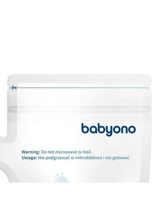 BabyOno maišeliai motinos pienui laikyti užšaldyti 30 vnt.x180 ml, 1084 1 BabyOno maišeliai motinos pienui laikyti užšaldyti 30 vnt.x180 ml, 1084 1