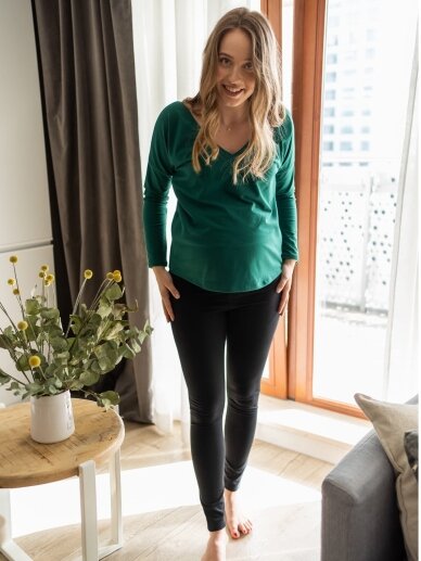 Maternity leggings, Black, Milk&Love 2 Maternity leggings, Black, Milk&Love 2