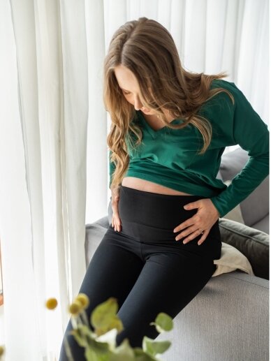 Maternity leggings, Black, Milk&Love 3 Maternity leggings, Black, Milk&Love 3