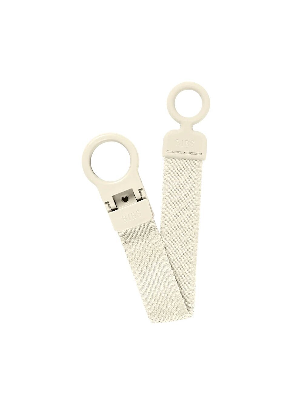 BIBS Liberty pacifier holder Ivory 1 BIBS Liberty pacifier holder Ivory 1