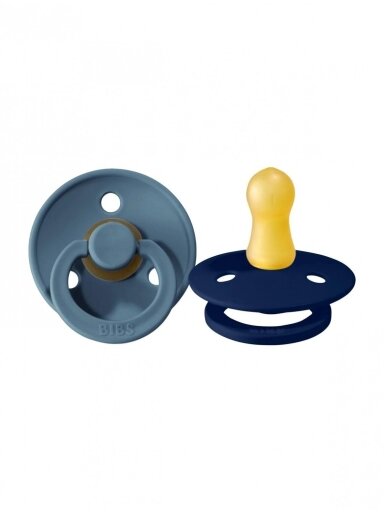 BIBS Čiulptukas Round, 2 vnt.(Deep Space) 6+mėn