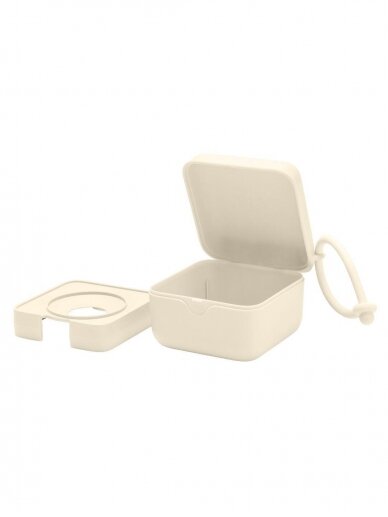 BIBS Pacifier Case Ivory 2 BIBS Pacifier Case Ivory 2