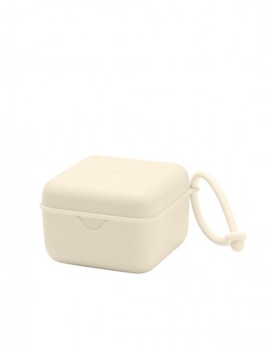 BIBS Pacifier Case Ivory 1