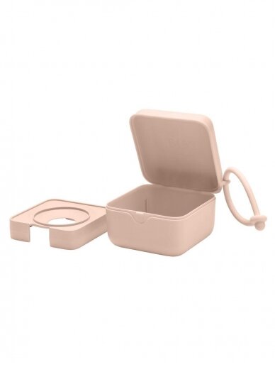 BIBS Pacifier Case Blush 1