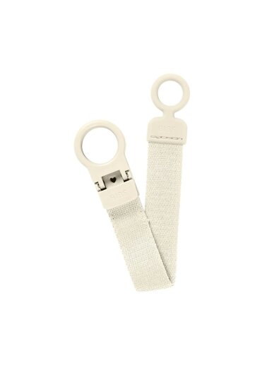 BIBS Liberty pacifier holder Ivory 1