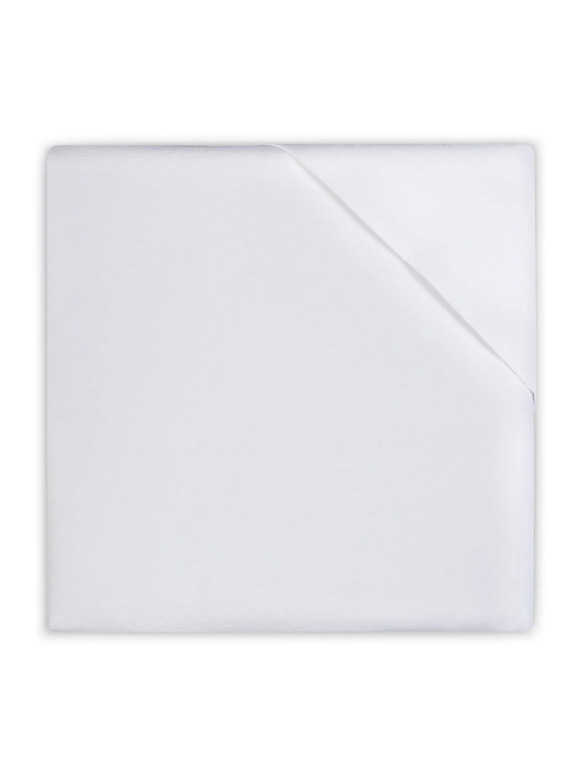 Jollein waterproof flannel sheet 50x90cm (White) Jollein waterproof flannel sheet 50x90cm (White)