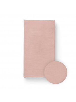 Bocioland paklodė su guma jersey, rožinė, 120*60 BL052