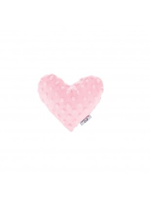 Bocioland vyšnių kauliukų pagalvėlė širdėlė rožinė BOC0214
