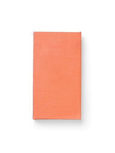 Bocioland paklodė su guma jersey, oranžinė, 120*60 BL058