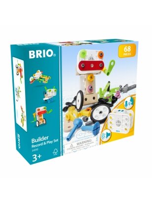 BRIO konstruktorius Builder Record Play, 34592