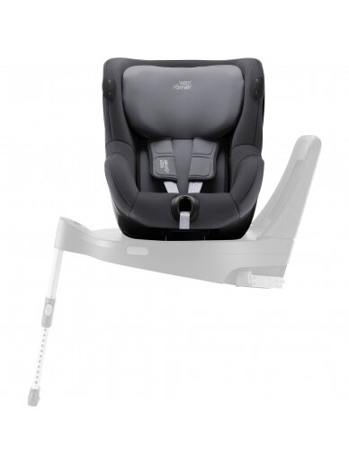 BRITAX DUALFIX iSENSE automobilinė kėdutė Midnight Grey 2000035106 3